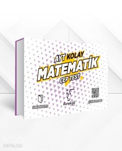 Karekök Yayınları AYT Matematik Kolay Cep Test Karekök - 1