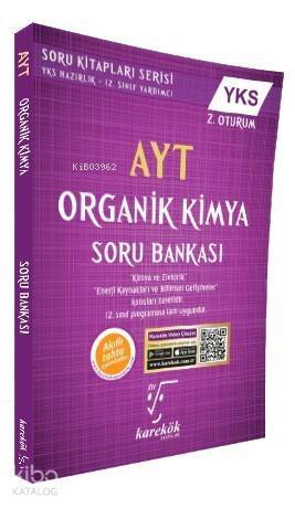 Karekök Yayınları AYT Organik Kimya Soru Bankası Karekök - 1