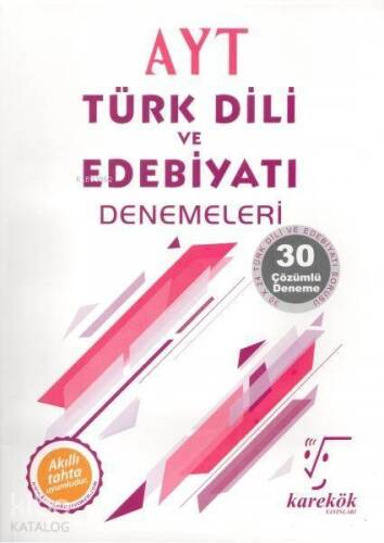 Karekök Yayınları AYT Türk Dili ve Edebiyatı Denemeleri Karekök - 1