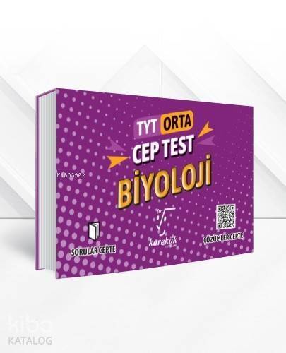 Karekök Yayınları TYT Biyoloji Orta Cep Test Karekök - 1