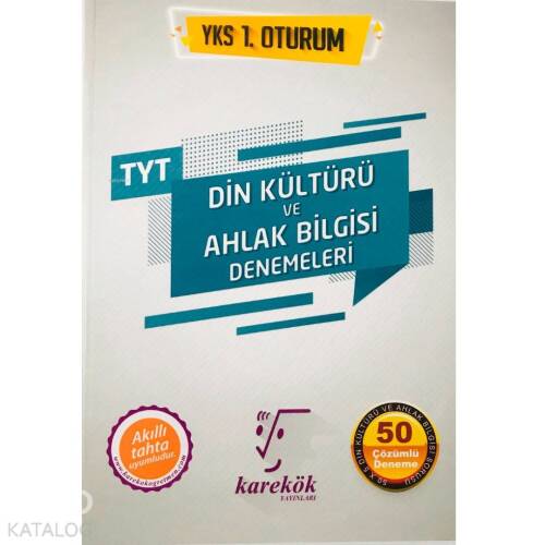 Karekök Yayınları TYT Din Kültürü ve Ahlak Bilgisi Denemeleri Karekök - 1