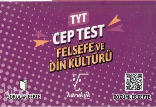 Karekök Yayınları TYT Felsefe ve Din Kültürü Cep Test Karekök - 1