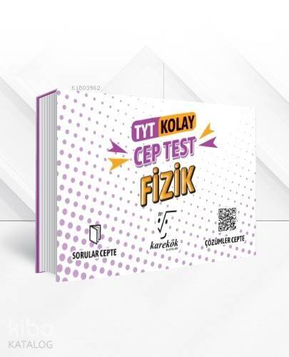 Karekök Yayınları TYT Fizik Kolay Cep Test - 1