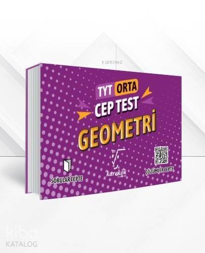 Karekök Yayınları TYT Geometri Orta Cep Test Karekök - 1