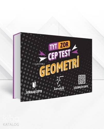 Karekök Yayınları TYT Geometri Zor Cep Test Karekök - 1