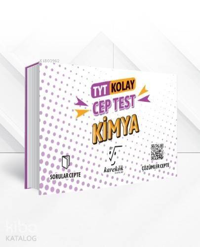 Karekök Yayınları TYT Kimya Kolay Cep Test Karekök - 1