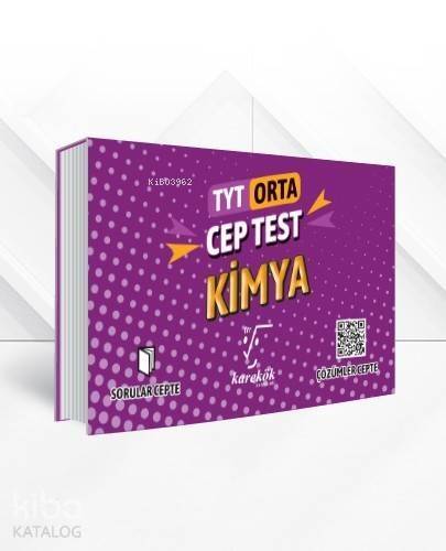 Karekök Yayınları TYT Kimya Orta Cep Test Karekök - 1