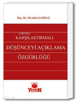 Karşılaştırmalı Düşünceyi Açıklama Özgürlüğü - 1