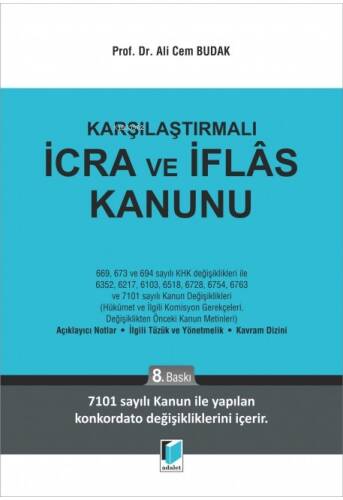 Karşılaştırmalı İcra ve İflas Kanunu - 1