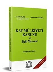 Kat Mülkiyeti Kanunu ve İlgili Mevzuat - 1