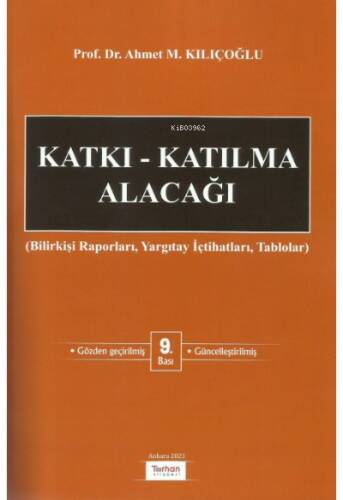 Katkı - Katılma Alacağı - 1