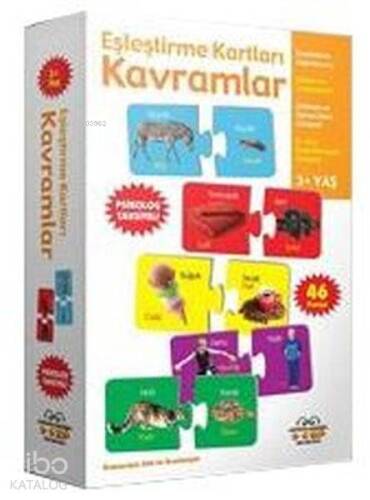 Kavramlar - Eşleştirme Kartları (3+ Yaş) - 1