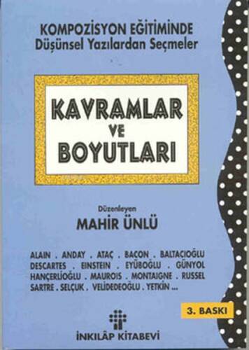 Kavramlar ve Boyutları - 1