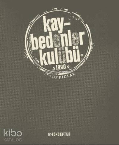 Kaybedenler Kulübü Kare Defter - 1