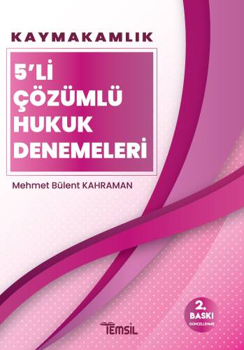 Kaymakamlık 5’li Çözümlü Hukuk Denemeleri - 1