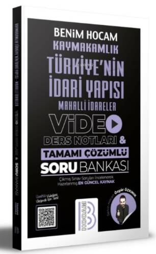 Kaymakamlık Türkiye'nin İdari Yapısı Mahalli İdareler Video Ders Notları ve Tamamı Çözümlü Soru Bankası - 1