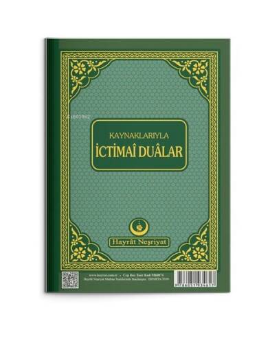 Kaynaklarıyla İctimai Dualar (Büyük Cep Boy) - 1