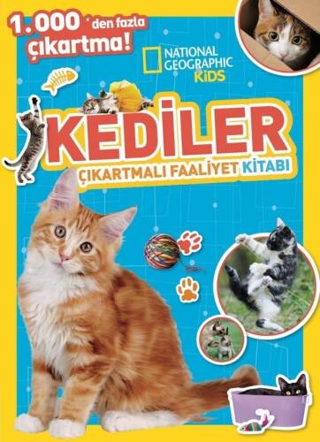 Kediler (Çıkartmalı Faaliyet Kitabı) - 1