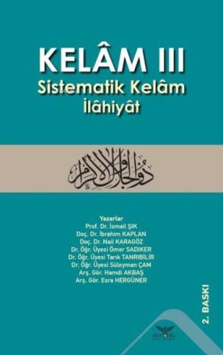 Kelam 3-Sistematik Kelam İlahiyat - 1