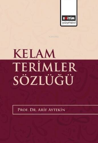 Kelam Terimler Sözlüğü - 1