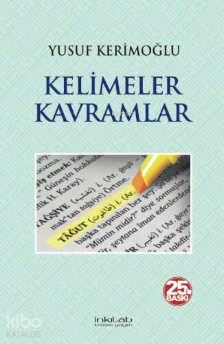 Kelimeler Kavramlar (Ciltli) - 1