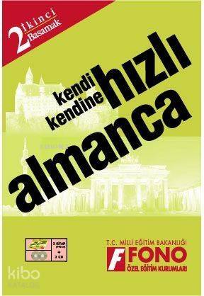 Kendi Kendine| Hızlı Almanca 2. Basamak; (2 Kitap, 2 Cd) - 1