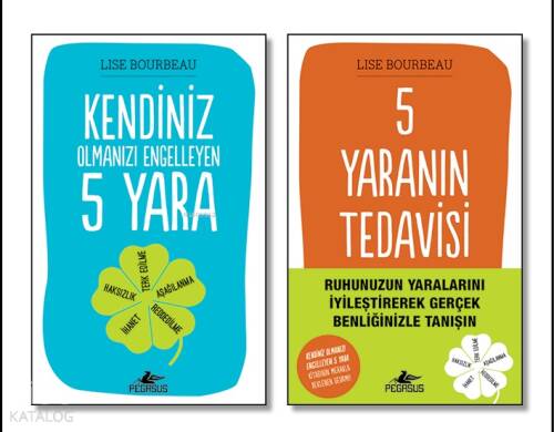 Kendiniz Olmanızı Engelleyen 5 Yara ve 5 Yaranın Tedavisi (2 Kitap Set) - 1