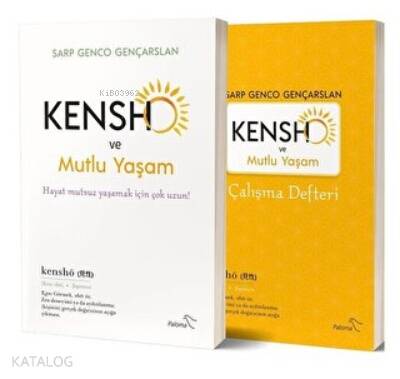 Kensho ve Mutlu Yaşam kitap ve Çalışma Defteri 2’li Set - 1