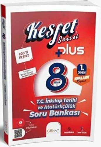 Keşfet Plus Serisi İnkılap Tarihi Soru Bankası (1. Dönem) - 1