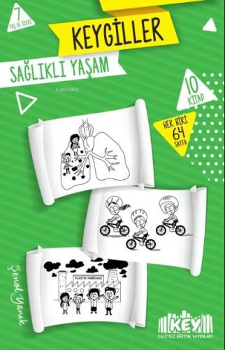 Keygiller Sağlıklı Yaşam Serisi (10 Kitap + HDS) (Her Biri 64 Sayfa) - 1