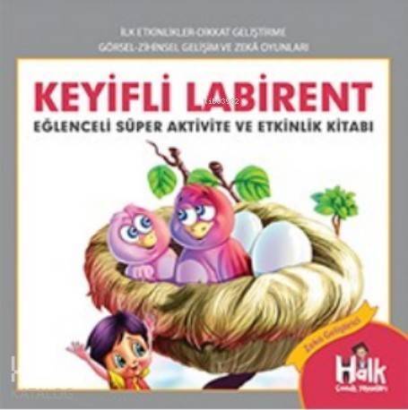 Keyifli Labirent; Eğlenceli Süper Aktivite ve Etkinlik Kitabı - 1