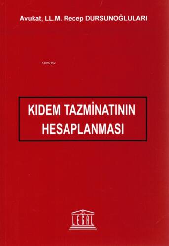 Kıdem Tazminatının Hesaplanması - 1