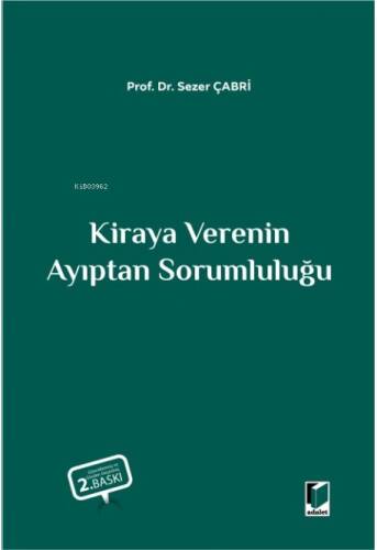 Kiraya Verenin Ayıptan Sorumluluğu - 1