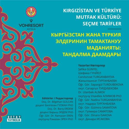 Kırgızistan Ve Türkiye Mutfak Kültürü : Seçme Tarifler - 1