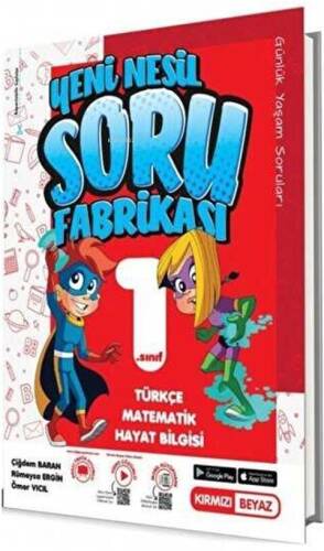 Kırmızı Beyaz 1. Sınıf Soru Fabrikası - 1