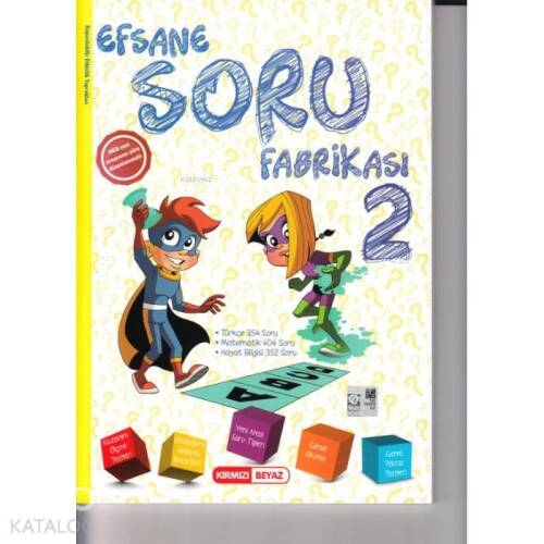 Kırmızı Beyaz - 2. Sınıf Soru Fabrikası - 1