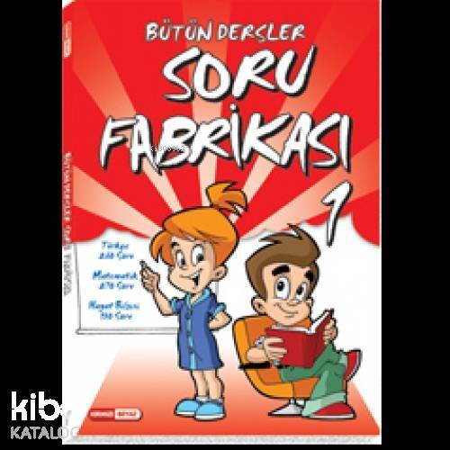 Kırmızı Beyaz Yayınları 1. Sınıf Bütün Dersler Soru Fabrikası Kırmızı Beyaz - 1