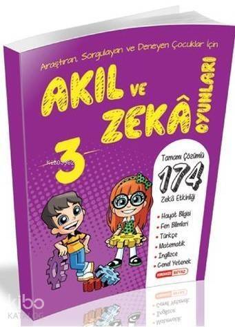 Kırmızı Beyaz Yayınları 3. Sınıf Akıl ve Zeka Oyunları Kırmızı Beyaz - 1