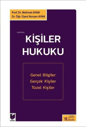 Kişiler Hukuku - 1