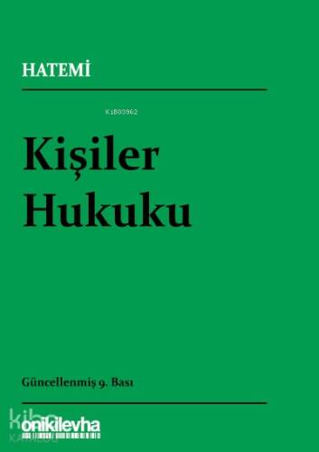 Kişiler Hukuku - 1