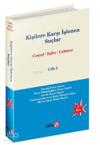 Kişilere Karşı İşlenen Suçlar Cilt:1 - 1