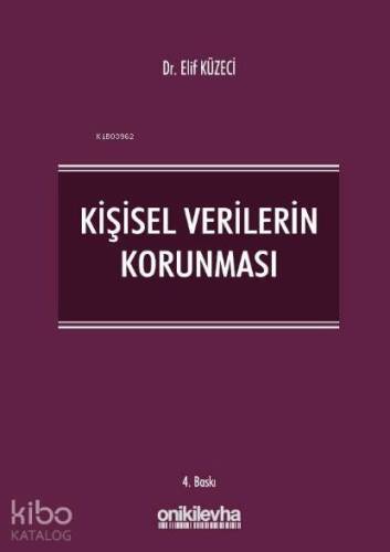 Kişisel Verilerin Korunması - 1