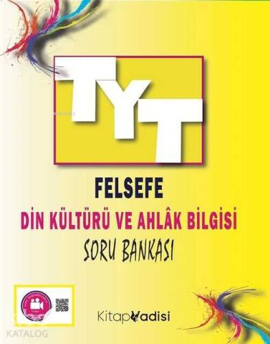 Kitap Vadisi Yayınları TYT Felsefe Din Kültürü ve Ahlâk Bilgisi Soru Bankası - 1