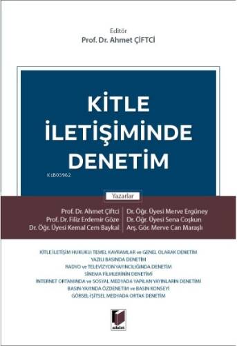 Kitle İletişiminde Denetim - 1