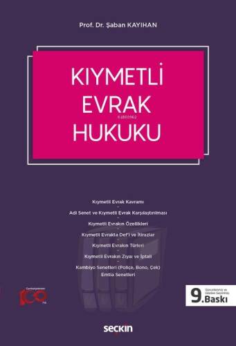 Kıymetli Evrak Hukuku - 1