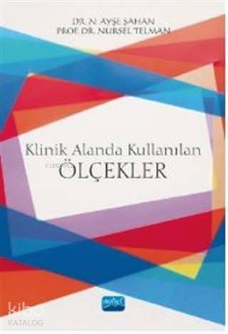 Klinik Alanda Kullanılan Ölçekler - 1