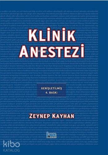 Klinik Anestezi - 1