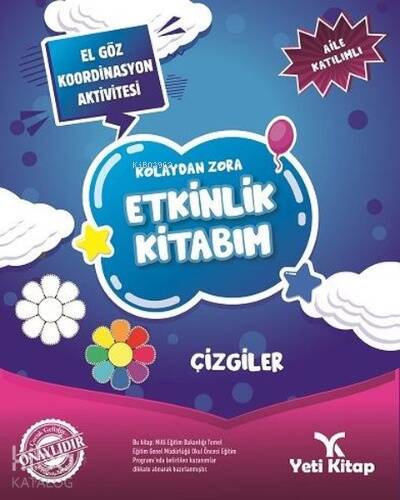 Kolaydan Zora Etkinlik Kitabım - Çizgiler - 1