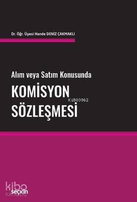 Komisyon Sözleşmesi - 1