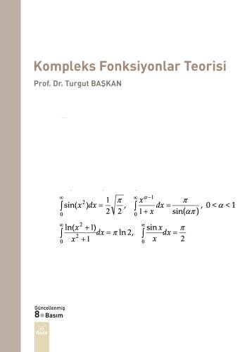 Kompleks Fonksiyonlar Teorisi - 1